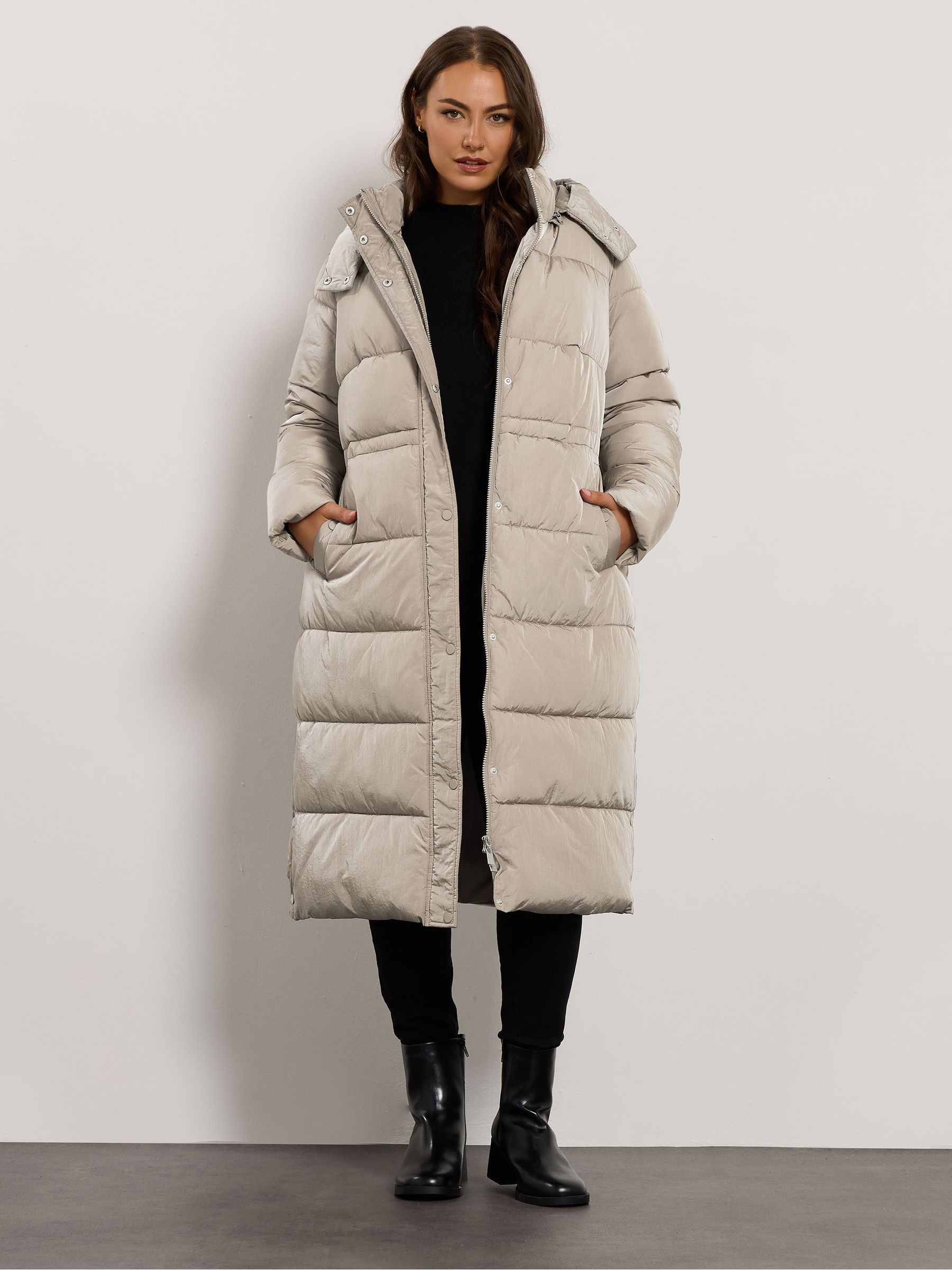 Evans Women's Natural Puffer Coat - Image 2