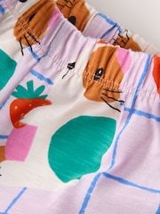 أرجواني فاتح - تصميم حيوانات أليفة - شورت (3 شهور - 7 سنوات) - Image 6 of 7