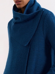 Phase Eight Blue Bellona Knit Coat - Image 4 of 7
