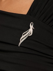 Jon Richard Plated and Pave Contempoary Long Brooch Gift Box - Imagen 5 de 5