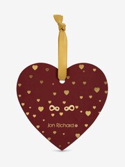 Jon Richard Gold Plated 18K Pave Infinity Hanging Heart Earrings - Image 2 of 2