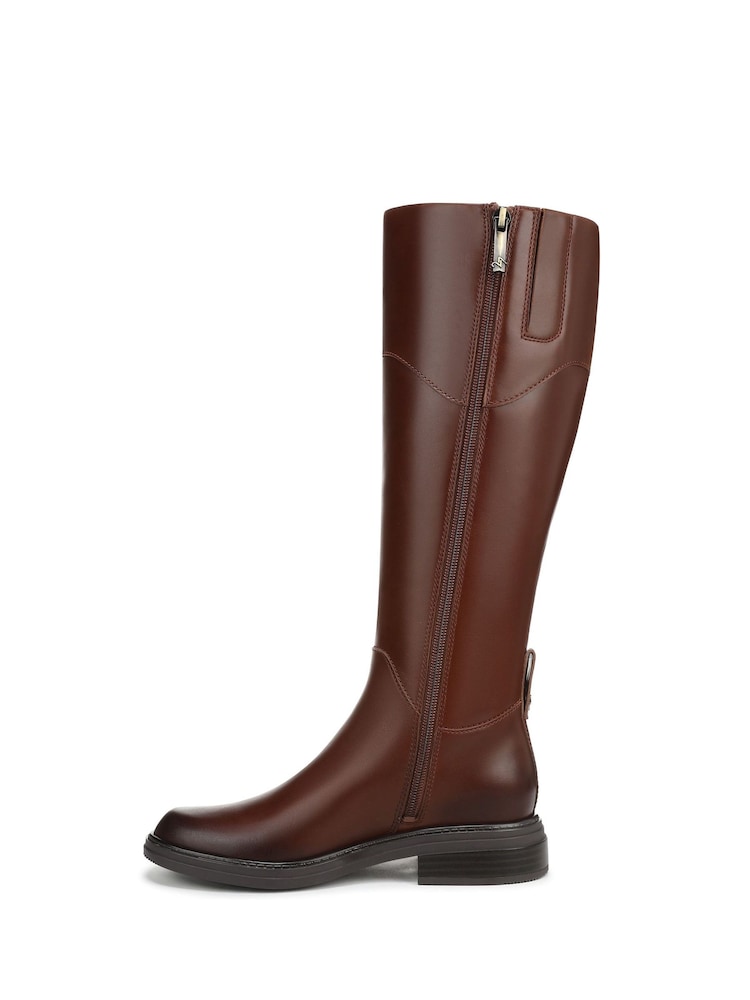 Naturalizer Oslo Regular Fit Knee High Brown Boots - Image 2 of 6