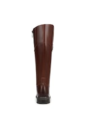 Naturalizer Oslo Regular Fit Knee High Brown Boots - Image 4 of 6
