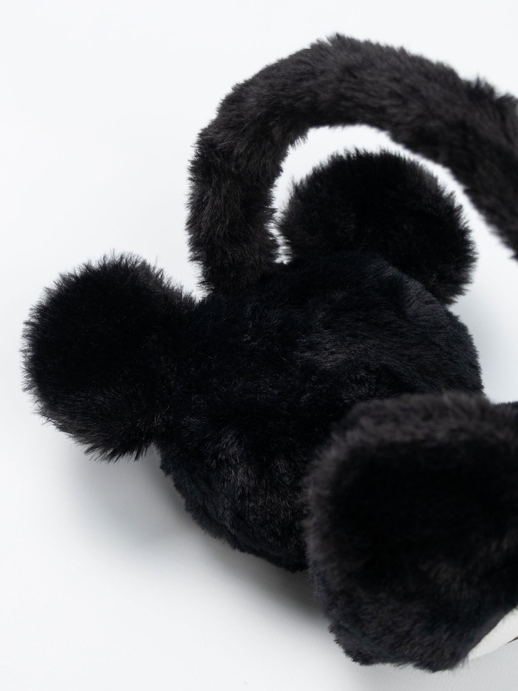Vanilla Underground Black Disney Mickey Mouse Earmuffs - Image 2 of 6 Vanilla Underground Black Disney Mickey Mouse Earmuffs - Image 2 of 6