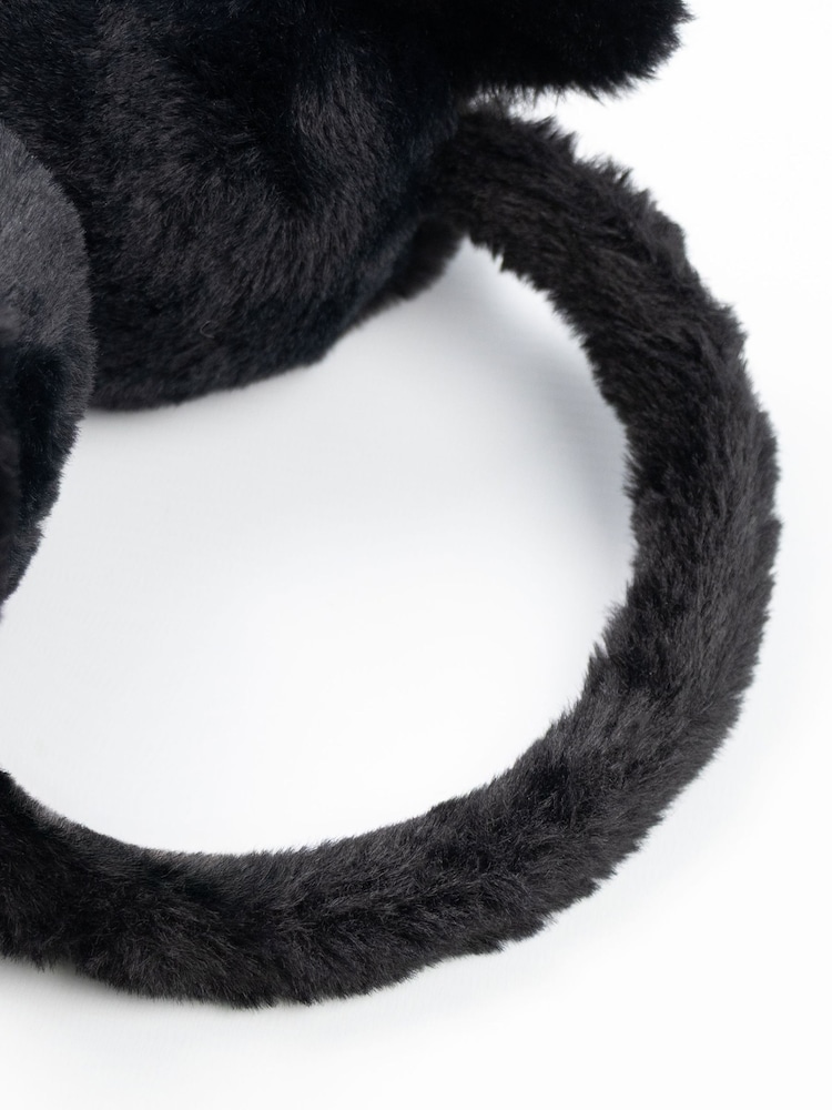 Vanilla Underground Black Disney Mickey Mouse Earmuffs - Image 6 of 6 Vanilla Underground Black Disney Mickey Mouse Earmuffs - Image 6 of 6
