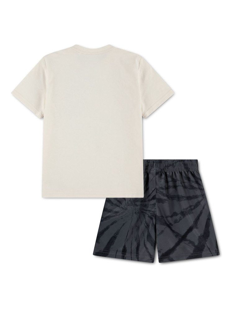 Jordan Grey Festival Tie Dye Shorts Set - Image 2 of 3