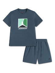 Jordan Green MJ Baseline Mesh Shorts Set - Image 1 of 4