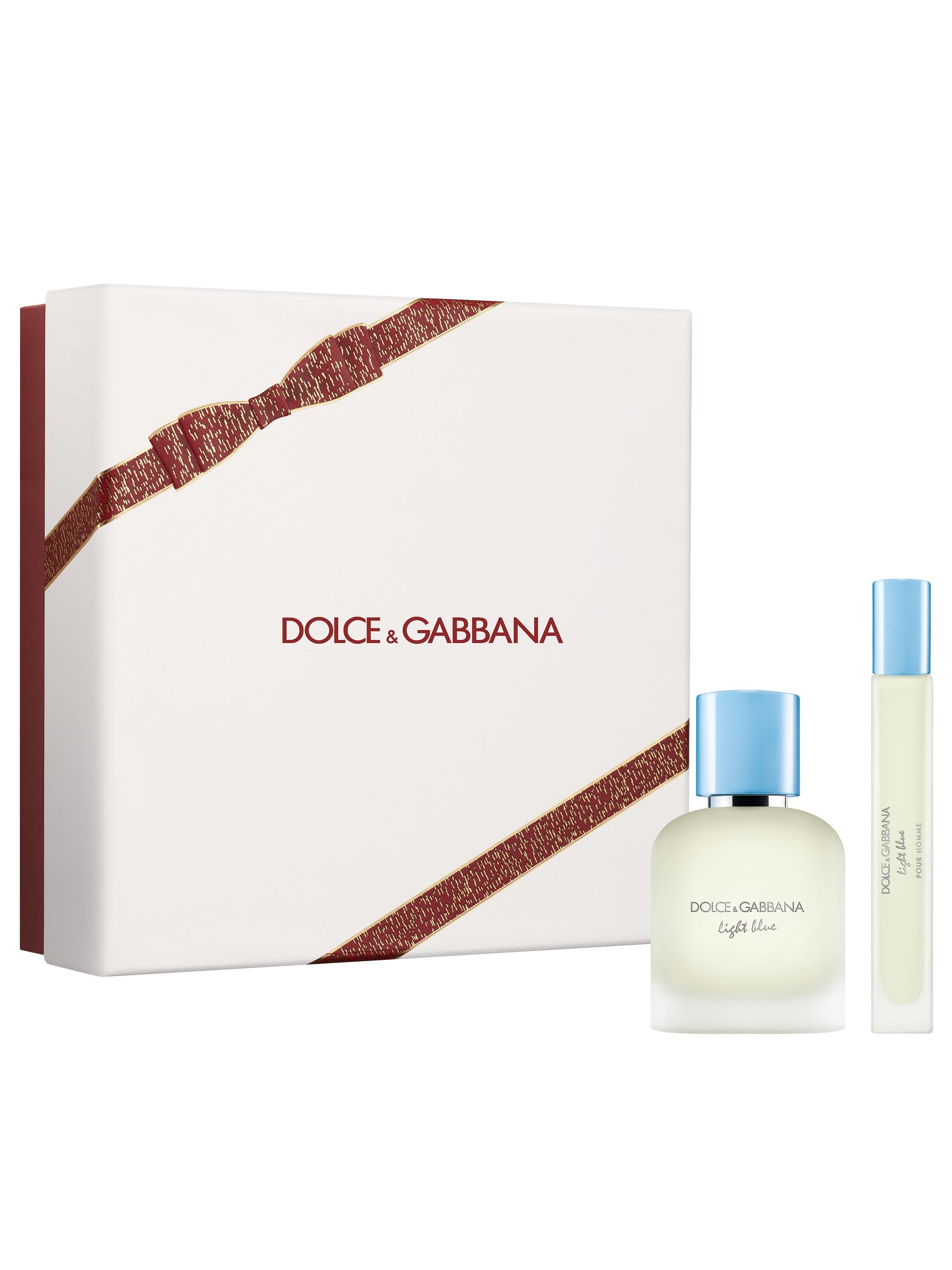Dolce and Gabbana Dolce&Gabbana Light Blue Pour Homme EDT Mini Gift Set - Clear - Size 50ml - Image 3