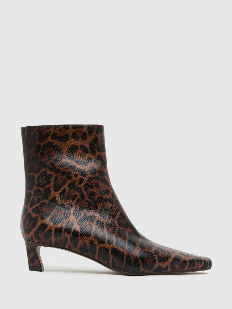 Schuh Bexley Kitten Brown Boots - Image 1 of 4
