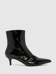 Schuh Beckett Buckle Kitten Boots - Image 1 of 4