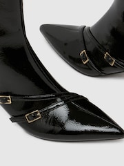 Schuh Beckett Buckle Kitten Boots - Image 3 of 4