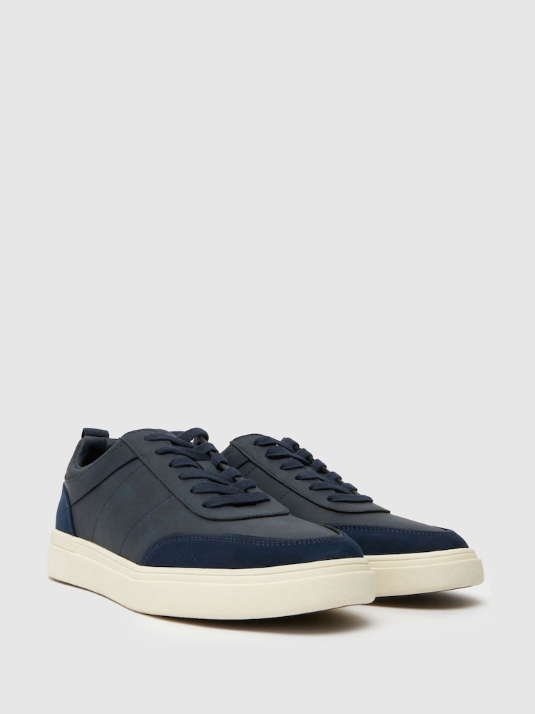 Schuh Blue Warrington Trainers - Image 2 of 4