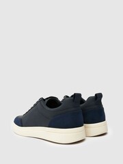 Schuh Blue Warrington Trainers - Image 3 of 4