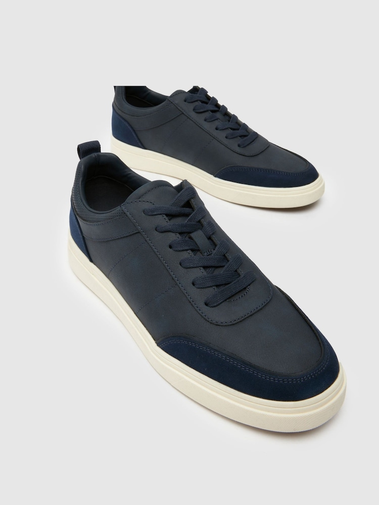Schuh Blue Warrington Trainers - Image 4 of 4