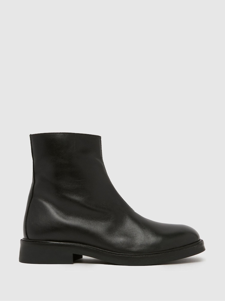 Preto - Schuh Dario Square Toe Black Boots - Imagem 1 de 4 Preto - Schuh Dario Square Toe Black Boots - Imagem 1 de 4