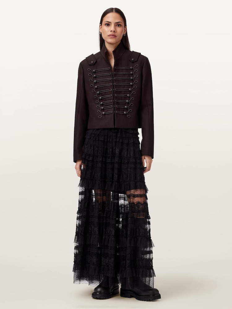 AllSaints Brown Rummy Jacket - Image 2 of 6