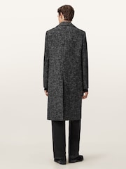 AllSaints Grey Lincoln Coat - Image 2 of 9