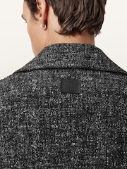 AllSaints Grey Lincoln Coat - Image 8 of 9