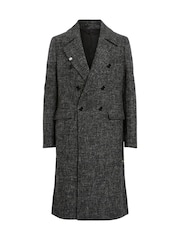 AllSaints Grey Lincoln Coat - Image 9 of 9