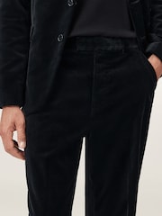 AllSaints Black Saga Trousers - Image 2 of 7