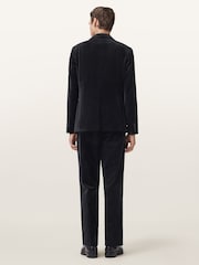 AllSaints Black Saga Trousers - Image 4 of 7