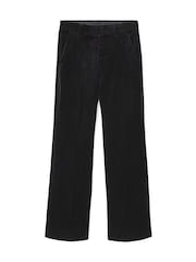 AllSaints Black Saga Trousers - Image 7 of 7
