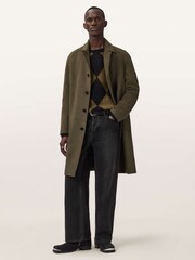 AllSaints Black Bower Crew Jumper - Image 5 of 8