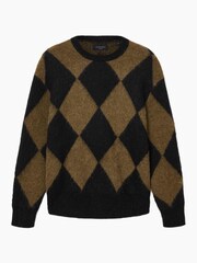 AllSaints Black Bower Crew Jumper - Image 8 of 8