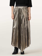 AllSaints Metallic Jax Skirt - Image 1 of 8