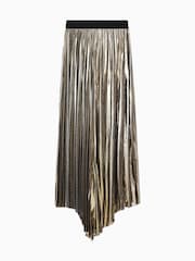 AllSaints Metallic Jax Skirt - Image 8 of 8