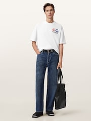 AllSaints Bedfellow Short Sleeve Crew T-Shirt - Imagem 3 de 8