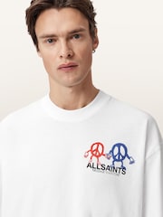 AllSaints Bedfellow Short Sleeve Crew T-Shirt - Imagem 4 de 8