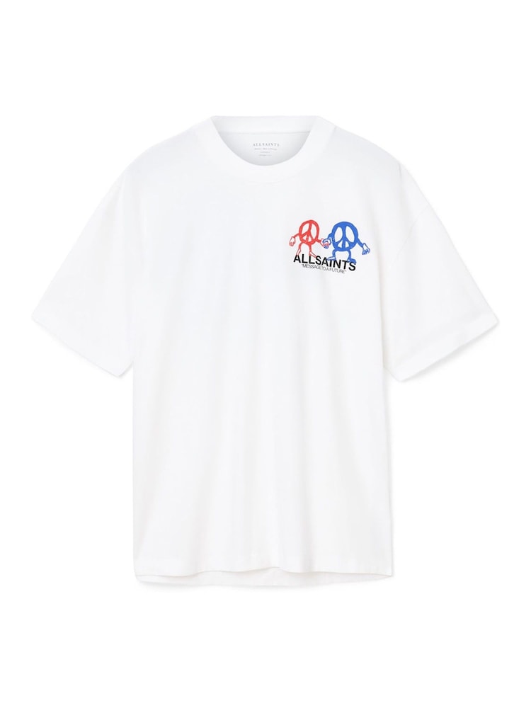 AllSaints Bedfellow Short Sleeve Crew T-Shirt - Imagem 8 de 8