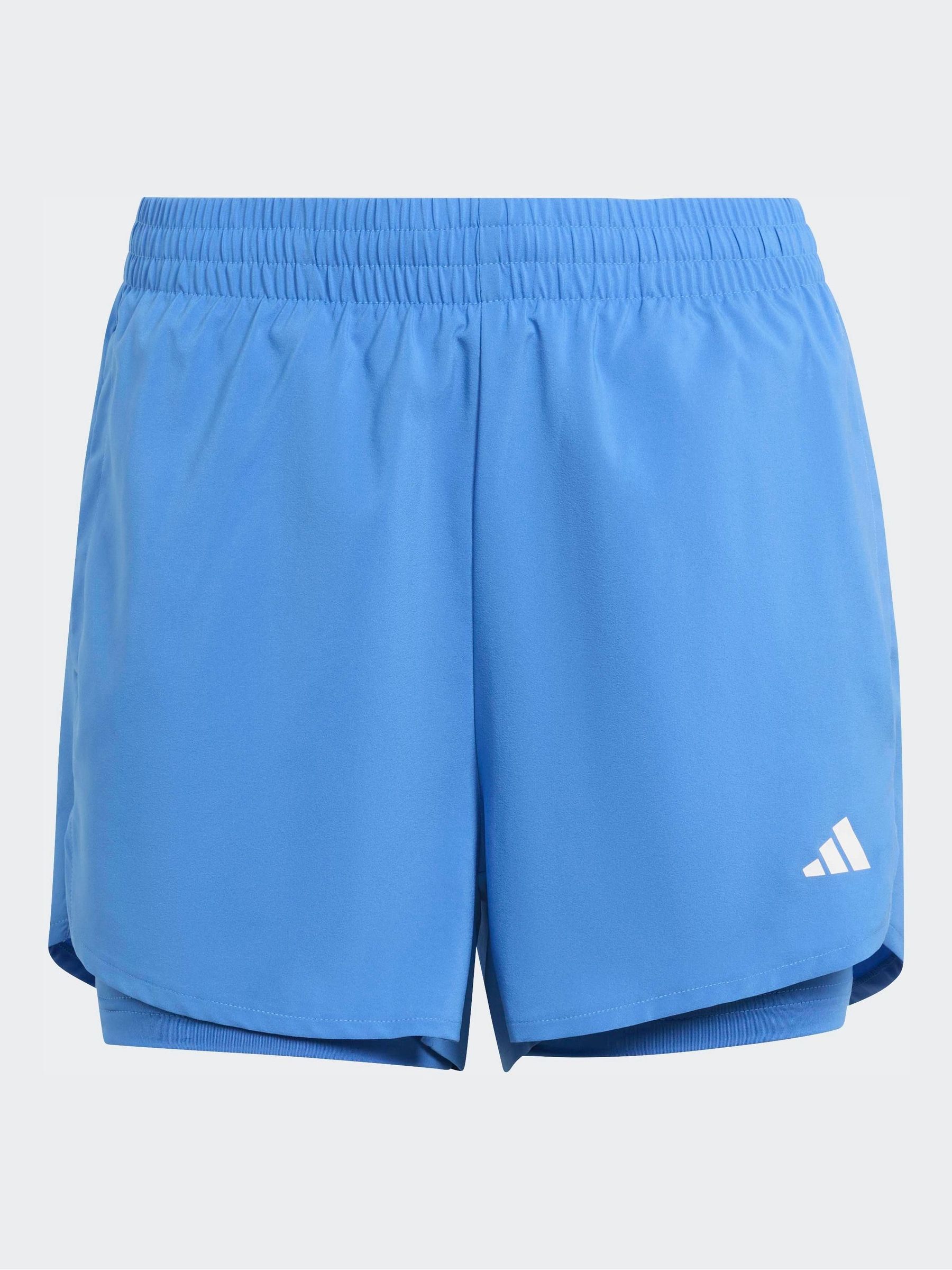Buy adidas Blue Workout Essentials 2In1 Shorts from the Next UK