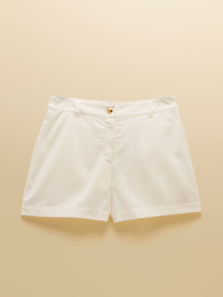 Joules White Buttoned Tailored Short - Image 9 of 9 Joules White Buttoned Tailored Short - Image 9 of 9