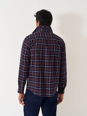 Crew Clothing Black Blackwatch Flannel Shirt - Image 2 of 5