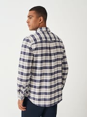 Crew Clothing Hurst Check Oxford Shirt - صورة 2 من 5