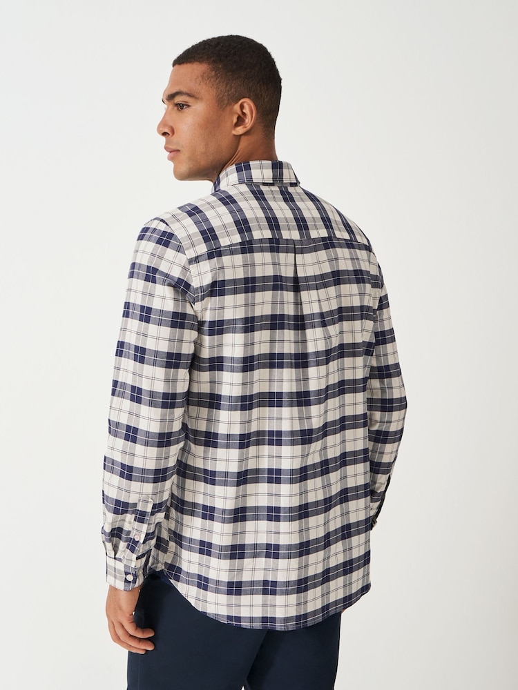 Crew Clothing Hurst Check Oxford Shirt - صورة 2 من 5