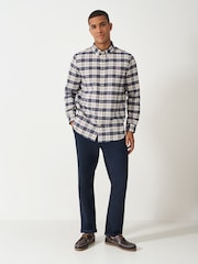 Crew Clothing Hurst Check Oxford Shirt - صورة 3 من 5