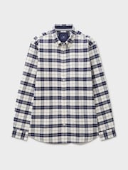 Crew Clothing Hurst Check Oxford Shirt - صورة 5 من 5