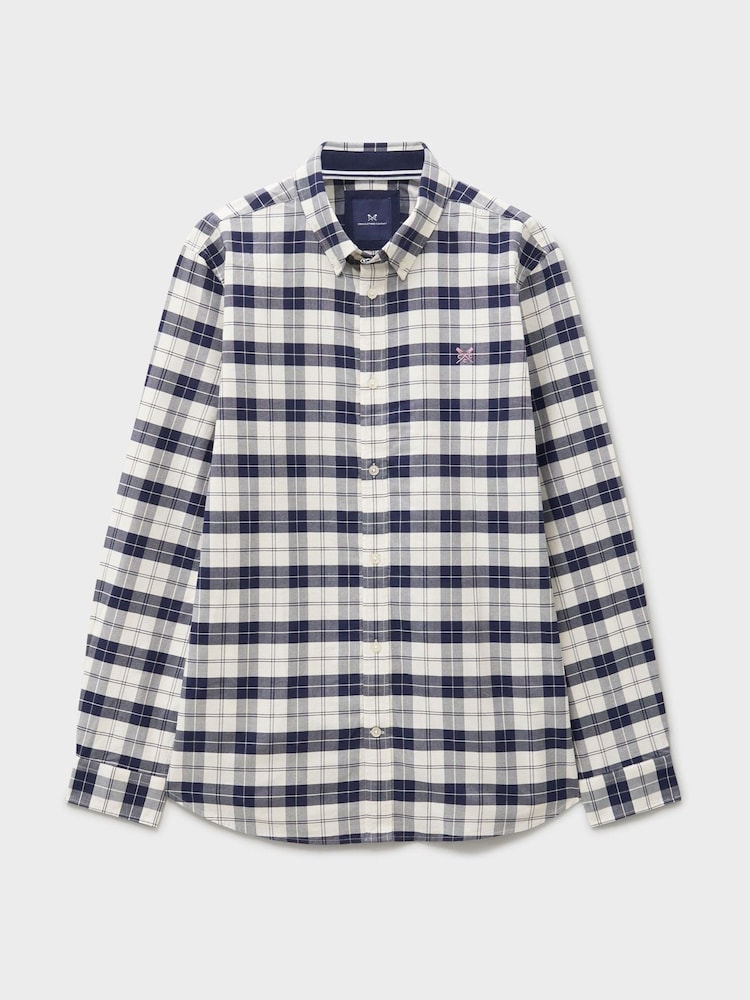 Crew Clothing Hurst Check Oxford Shirt - صورة 5 من 5