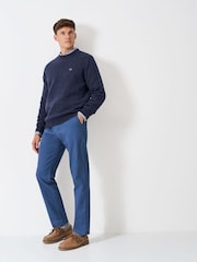 Crew Clothing Lambswool Cable Crew Neck Jumper - Imagen 3 de 5