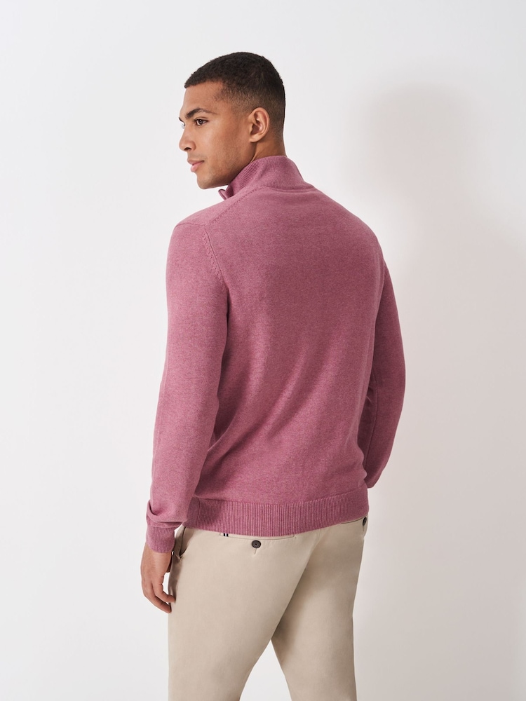 Crew Clothing Classic Half Zip Jumper - صورة 2 من 5