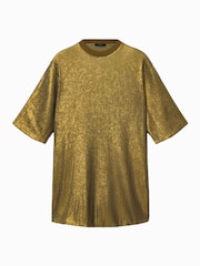 AllSaints Green Opal Logo Dress - Image 7 of 7