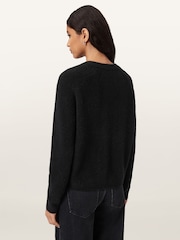 AllSaints Black Jaqueline As Bomber Jacket - Image 6 of 7