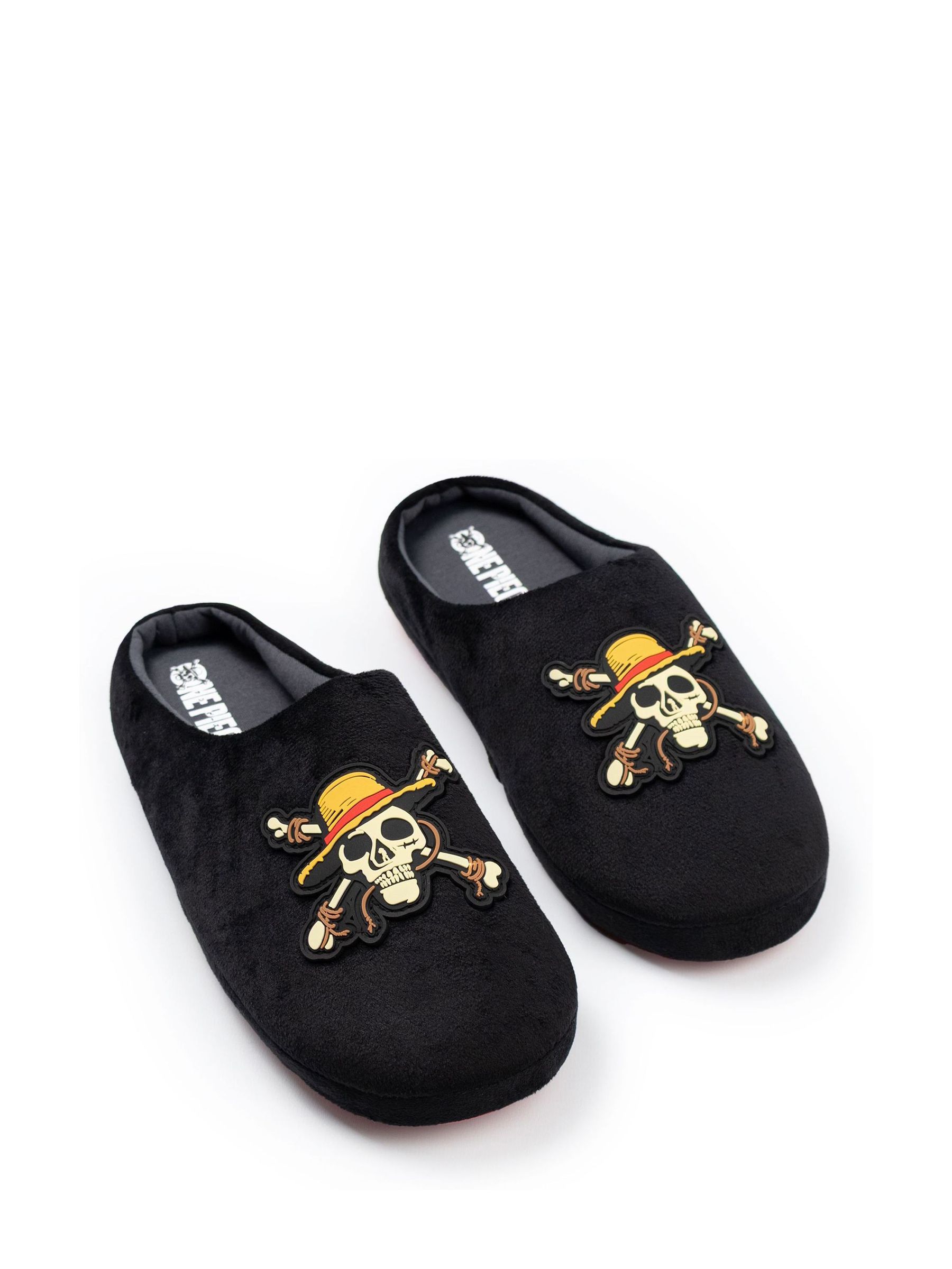 Vanilla Underground Men's Black One Piece Mule Slippers - Image 1
