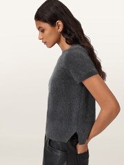 AllSaints Grey Rebel T-Shirt - Image 5 of 8