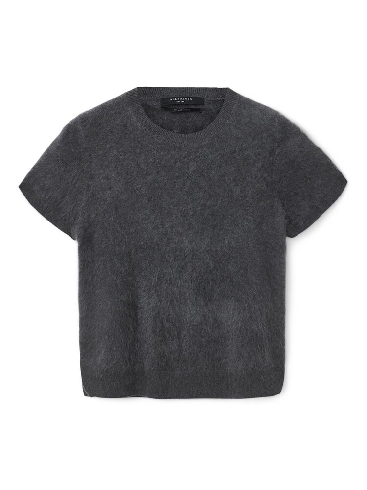 AllSaints Grey Rebel T-Shirt - Image 8 of 8