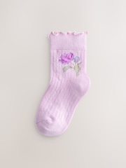 Laura Ashley Multi Baby Ruffle Frill Socks 5 Pack - Image 2 of 8