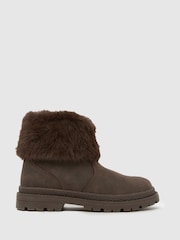 Schuh Cranberry Brown Boots - Image 1 of 4